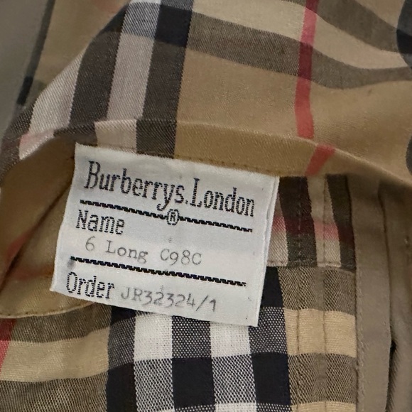Burberry Vintage Nova Check Trench Coat - Picture 14 of 16